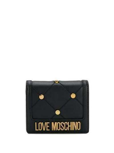 Love Moschino стеганый кошелек с заклепками JC5616PP1ALP0000