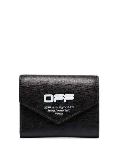 Off-White кошелек-конверт с логотипом OWNC010R204230731001