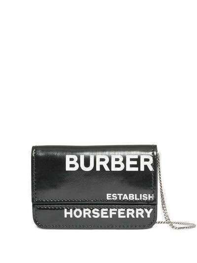 Burberry картхолдер через плечо Horseferry 8022445