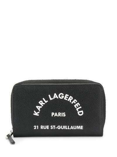 Karl Lagerfeld кошелек Rue St Guillaume на молнии 201W3227999