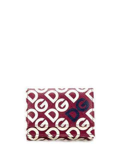 Dolce & Gabbana маленький кошелек из кожи Dauphine с логотипом BI1048AA887