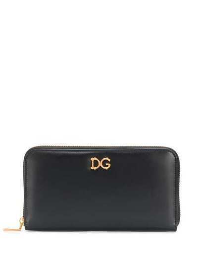 Dolce & Gabbana кошелек с круговой молнией и логотипом BI0473AX121