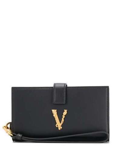 Versace кошелек с металлическим логотипом DP3H337VD7VIT