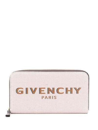 Givenchy кошелек с круговой молнией и логотипом BB60CCB0RY