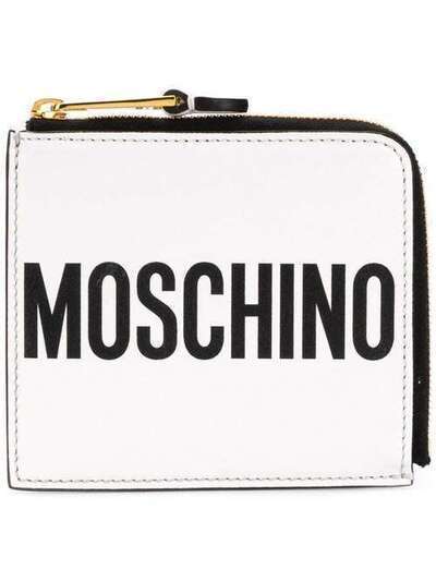 Moschino кошелек на молнии с логотипом A81048001