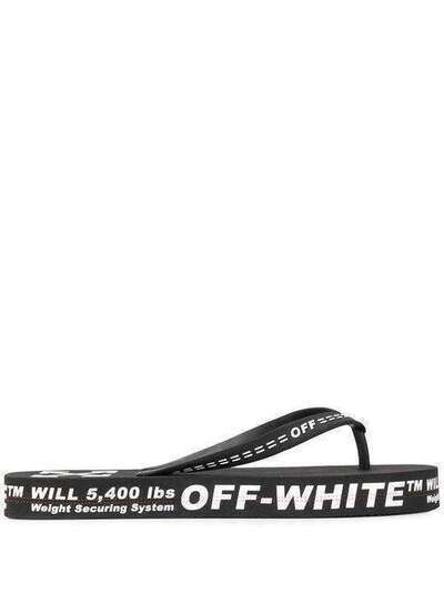 Off-White FLIP FLOP BLACK NO COLOR OMIA131R20D270011000