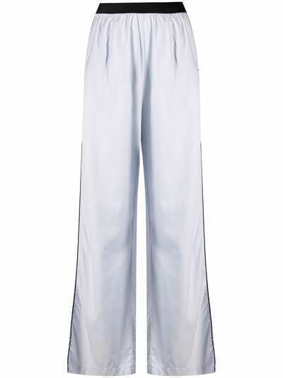 Karl Lagerfeld пижамные брюки с вышитым логотипом