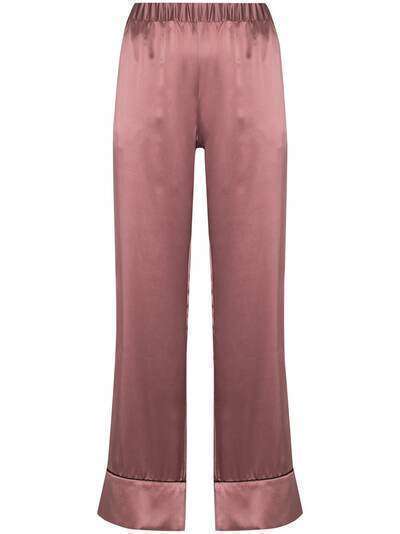 Kiki de Montparnasse шелковые пижамные брюки