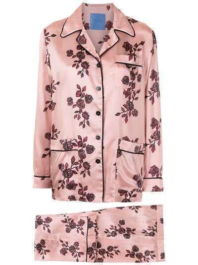 Macgraw пижама с цветочным принтом