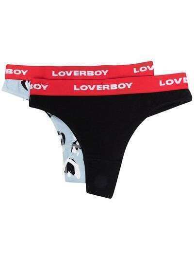 Charles Jeffrey Loverboy трусы-стринги с логотипом