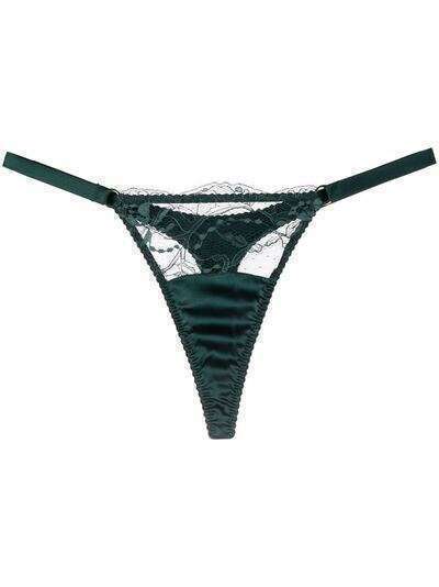 Fleur Of England Ela satin thong