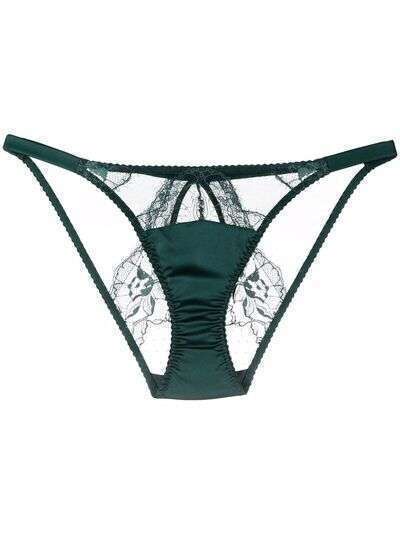 Fleur Of England Ela lace thong