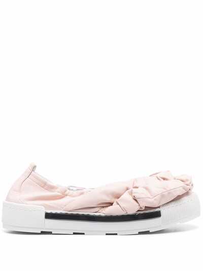 Vic Matie rubber-sole ballerina shoes
