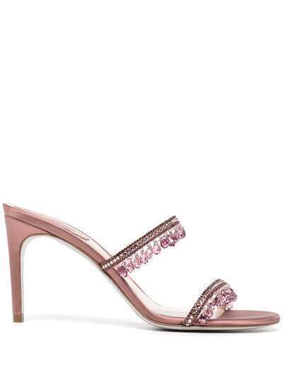 René Caovilla chandelier crystal-embellished sandals