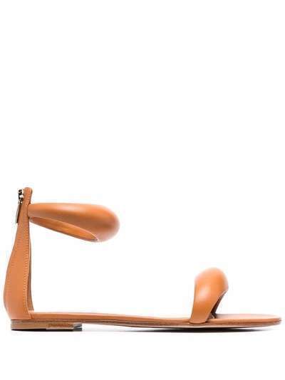 Gianvito Rossi padded-strap leather sandals