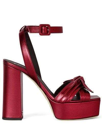 Giuseppe Zanotti босоножки Laila 120 на платформе