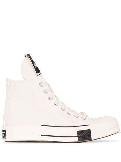 Rick Owens DRKSHDW высокие кеды Drkstar из коллаборации с Converse