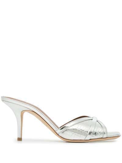 Malone Souliers Perla 70mm metallic mule