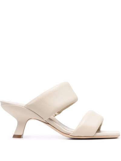 Vic Matie open-toe leather mules