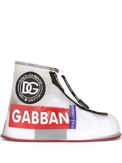 Dolce & Gabbana галоши с логотипом DG