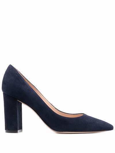 Gianvito Rossi 90mm pointed-toe suede pumps
