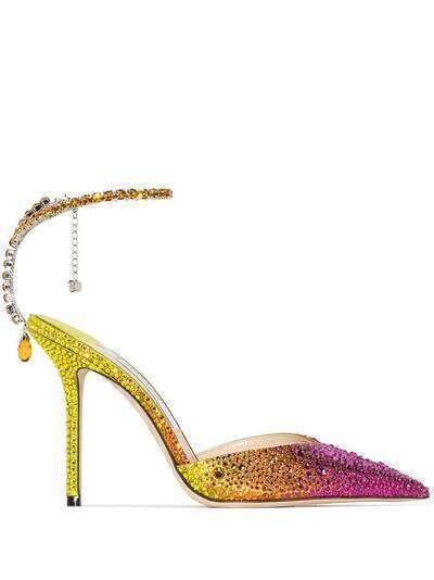 Jimmy Choo туфли Seada 100 с кристаллами