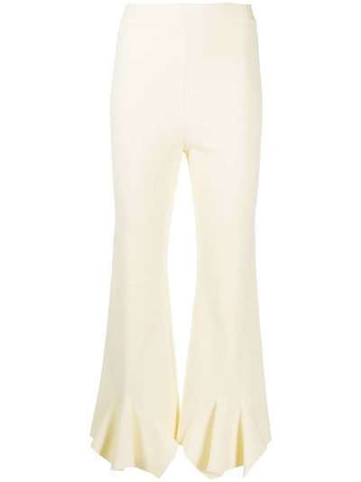 Stella McCartney расклешенные брюки с завышенной талией