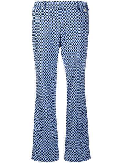 Marni брюки с геометричным принтом