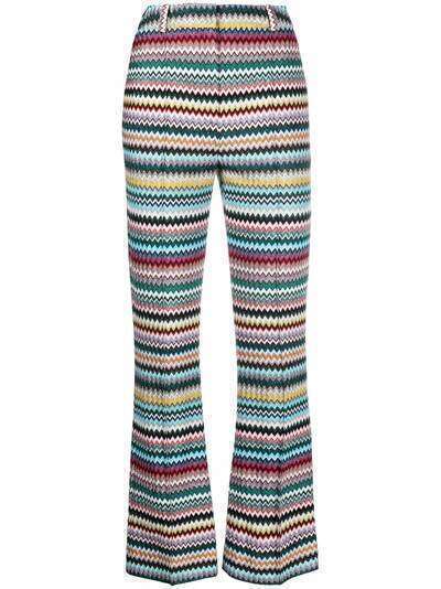 Missoni расклешенные трикотажные брюки