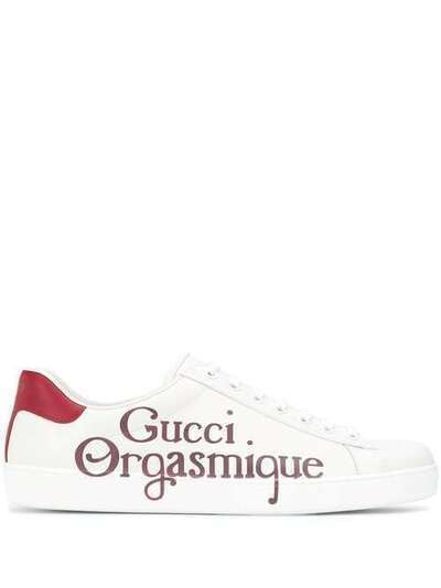 Gucci кроссовки с принтом Gucci Orgasmique 623233AYO10