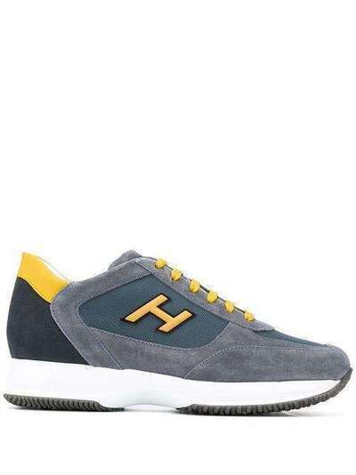 Hogan кроссовки со вставками HXM00N0Q102N6Z50C0