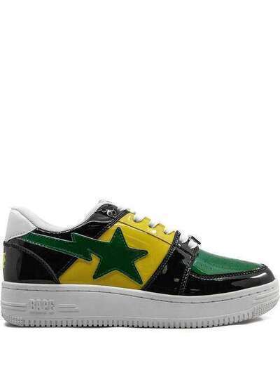 BAPE кроссовки Color Block Bape STA Low M191001DBKX