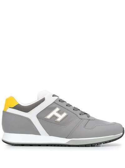 Hogan кроссовки с нашивкой-логотипом HXM3210Y861N7K948M