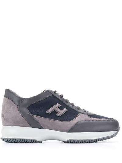 Hogan кроссовки со вставками HXM00N0I980LIE783Z