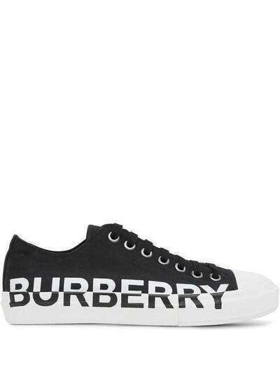 Burberry кеды с логотипом 8018270