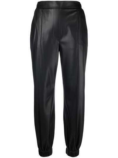 BOSS cropped tapered-leg trousers