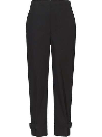 Proenza Schouler White Label Cotton Linen Tapered Pants