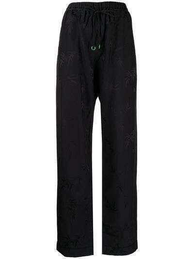 Alexander Wang drawstring straight-leg trousers