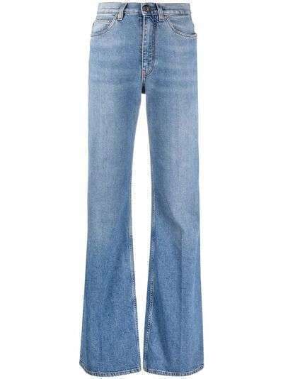 ETRO расклешенные джинсы с завышенной талией