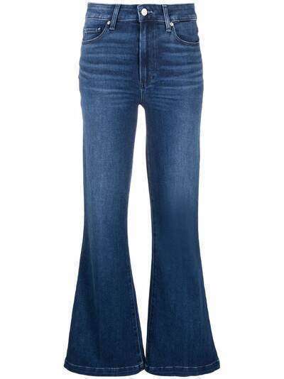 PAIGE mid-rise flared jeans