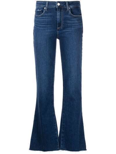 PAIGE расклешенные джинсы Laurel с завышенной талией