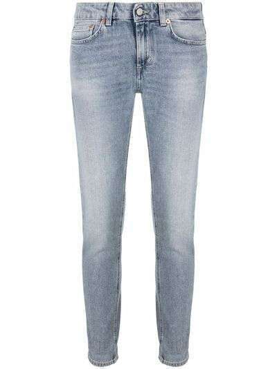 DONDUP mid-rise slim-fit jeans