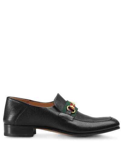 Gucci лоферы 'Horsebit' 5452770YL10