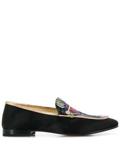 Fabi floral embroidered loafers FD5331ZC2