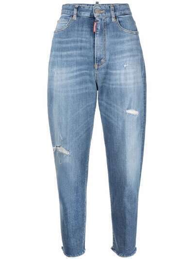 Dsquared2 джинсы с прорезями