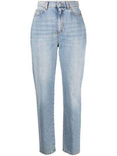Alexander McQueen зауженные джинсы с завышенной талией