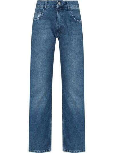 Danielle Guizio low-rise straight-leg jeans