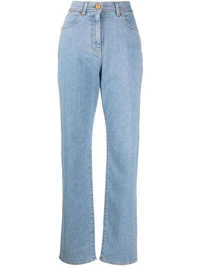 Versace прямые джинсы с завышенной талией