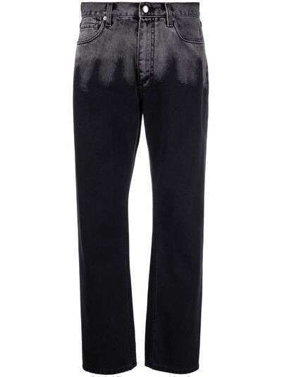 ETRO прямые джинсы с эффектом потертости