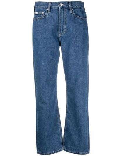 Calvin Klein Jeans джинсы прямого кроя с завышенной талией
